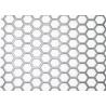 Facades Hexagonal Perforated Metal Mesh 0.25–0.5 Hole Size Anti Corrosion for sale