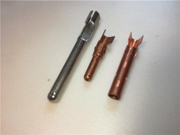 Cheap Progressive Forming Sheet Metal Bending Dies Brass Electrical Connector Automotive Terminal for sale