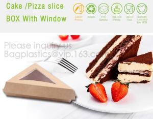 China Triangle Food SLICE CAKE BOX, Salad, HUMBURGER BOX, BOAT TRAY, LUNCH BOX, HANDLER, CARRIER, BOWL, CUP on sale