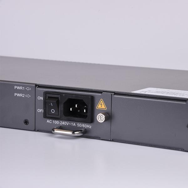 10GE SFP+ UPLINK FTTH 1U 19 INCH Fiber GPON 4 Port OLT