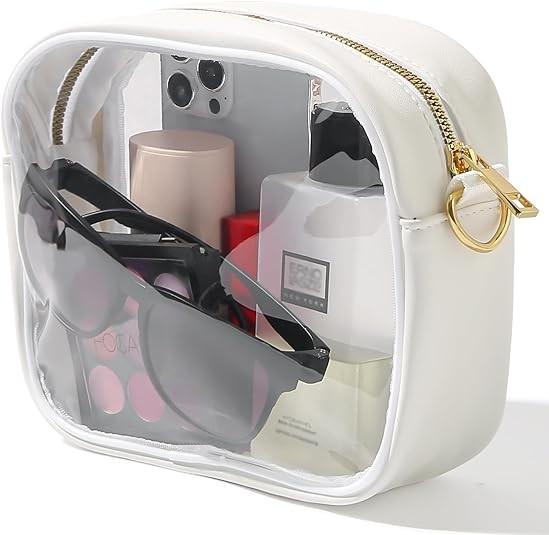 Cheap Durable Soft Ecofriendly Clear Waterproof Large Crossbody Bag With Handle for sale