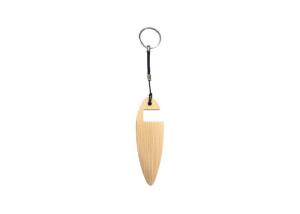 Best Bamboo Metal Key Holder Phone Holder Nature Bamboo Color Wooden Metal Keyring wholesale