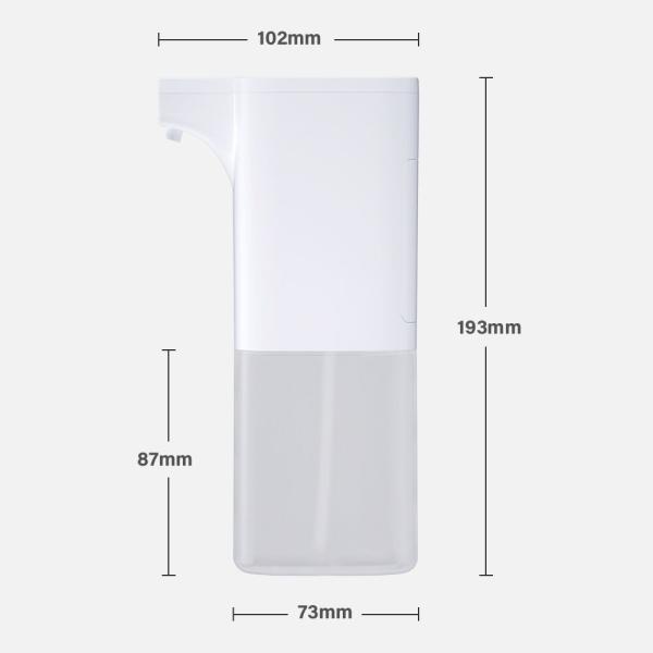 Automatic Touchless Liquid Soap Dispenser Non Contact Induction Foaming Hand Washing Device for Kitchen Bathroom