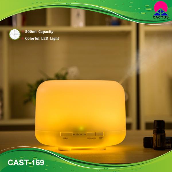 Cheap Small Electric Essential Oil Mist Diffuser 30dB 500ml PP Material for sale