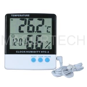 Best HTC-2 outdoor and indoor used humidity and temperature meter with probe and clock wholesale