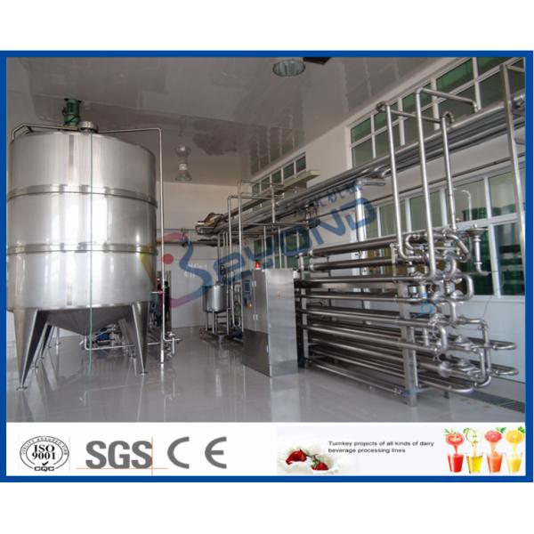 Aseptic Procedure Milk Pasteurization Equipment For Milk Processing Plant