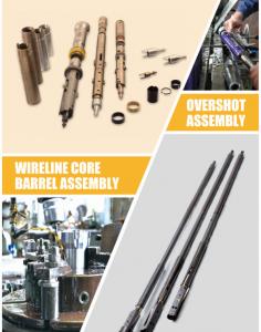 Best Triple Tube Core Barrel Assembly / NQ3 HQ3 PQ3 Double Core Barrel Wire-Line Diamond Drilling wholesale