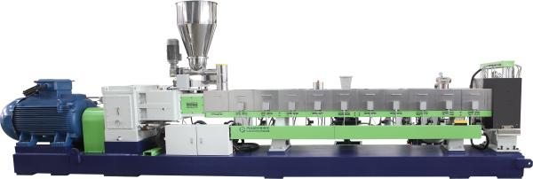 Cheap Customized Twin Screw Compounding Machine Self Cleaning Plastic Granulation Machine Self Clean for sale