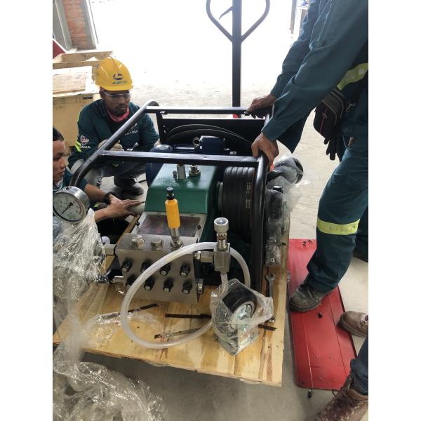 150MPa 75kw High Pressure Hydro Test Pump For Tubes Pressure Testing Hydraulic Pump Pressure Tester