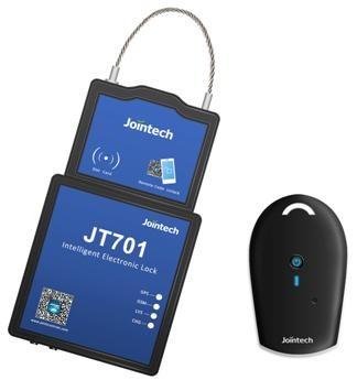 Cheap JT701T Cold Chain GPS Track Padlock Lora 15600mAh Gps Electronic Lock for sale