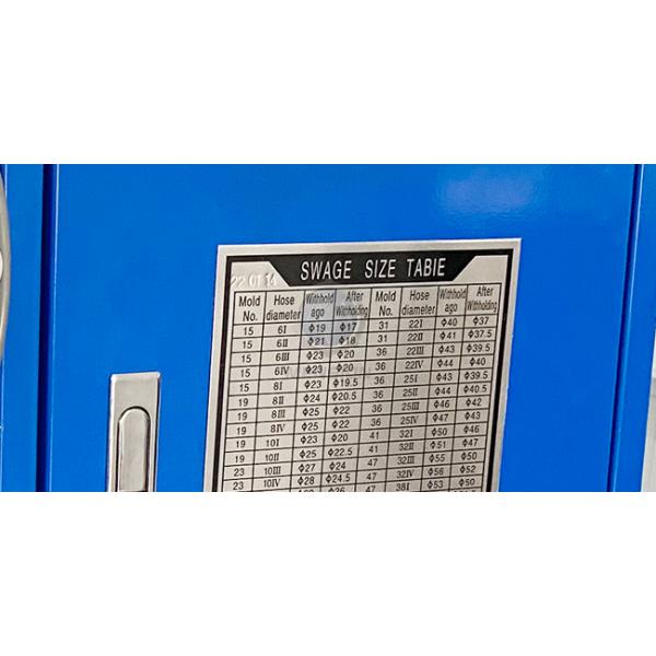Crimping Hydraulic Hose Machine Manual Hose Crimper Diesel Pipe Crimping Machine
