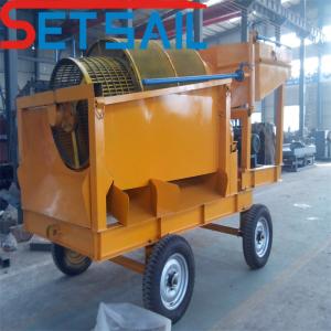Best 2kw-10kw Lifting Power Set Sail River Iron Sand Selecting Machinery with Gold Chute wholesale