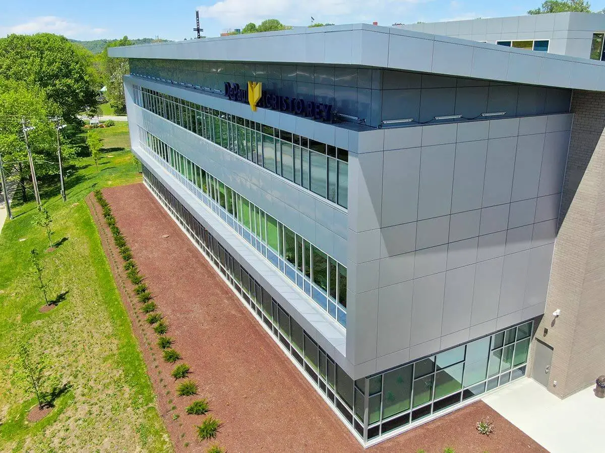 3-6mm A2 Grade Fire Rated Aluminum Composite Panel Cladding 122cm X 244cm Aluminium Sheet For Wall