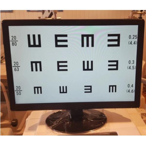 Optical Shop Child AC220V 4m 19" LCD Vision Chart
