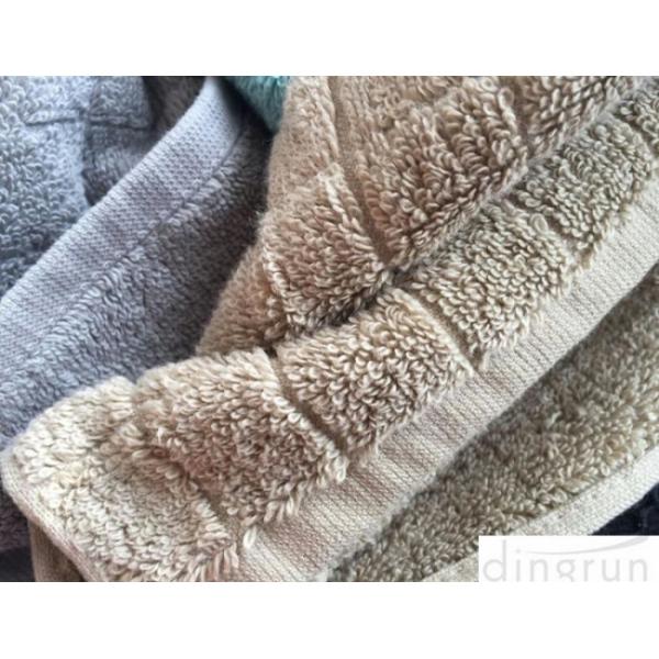 Thick Lattice Design quick dry bath sheet , Customized Colorful spa bath towels 100*180cm