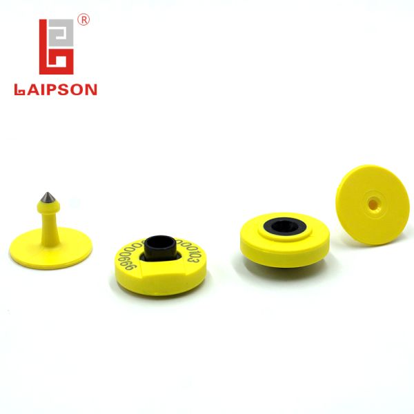 Flexibility LF RFID Rfid Tags Cattle Tracking With Alien H3 Chip Green ISO9001