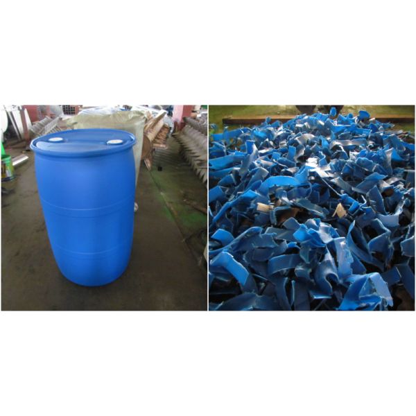 18.5kw Twin Shaft Shredder Machine , Durable tyre shredding machine