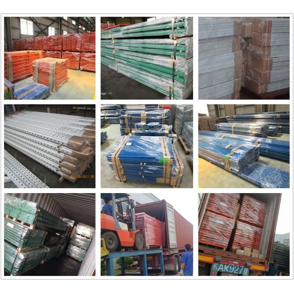 Highly compatible Teardrop Style Warehouse Pallet Racks