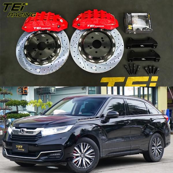Cheap Front Big Brake Kit 6 Piston Caliper With 380x28mm Rotor BBK Auto Brake System For Honda Avancier 19 Inch Car Rim for sale