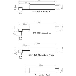 Optional Accessories Portable Surface Roughness Tester Parts SRP120