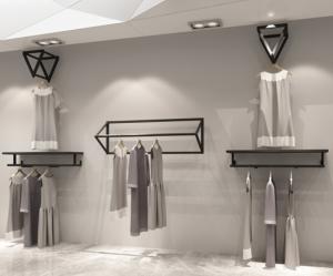 Best Retail Store Clothing Racks / Wall Shelf Clothes Rack With Different Design wholesale