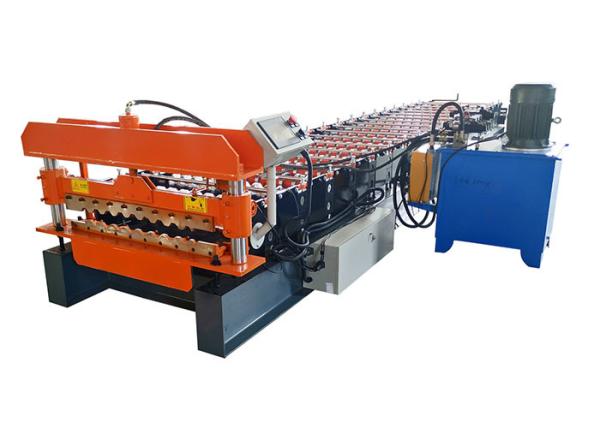 Cheap PPGL 15 Steps Roof Sheet Rolling Machine Hydraulic Driven for sale