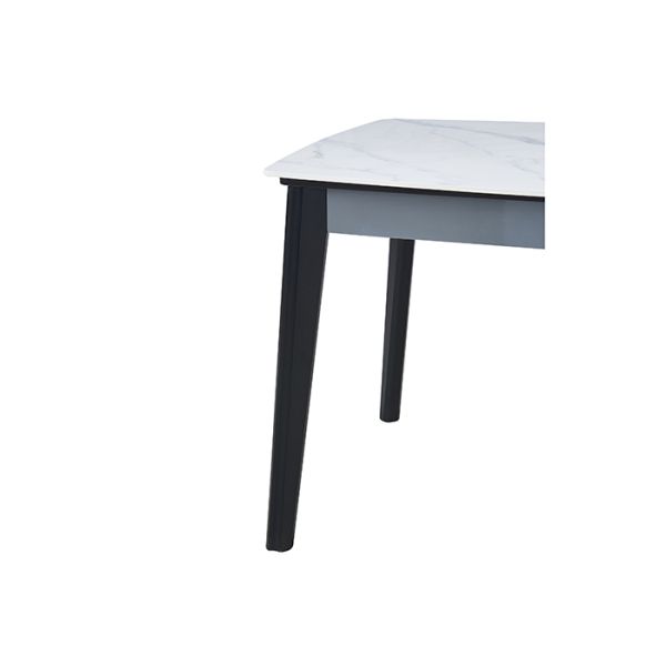 Stylish Solid Wood ISO9001 Nordic Marble Dining Table