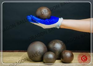 Diam 20mm Hot Rolling Steel Balls C45 60Mn B2 B3 Material Customized Size