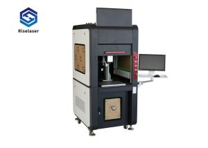 China Small Enclosed 3d Fiber Laser Marking Machine Gold Silver Jewelry on sale