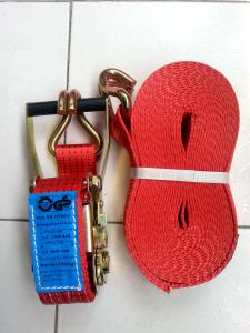 ergo ratchet lashing, 50mm ratchet straps, Accroding to EN1492-1, ASME B30.9, AS/NZS 4380 Standard,  CE,GS TUV approved