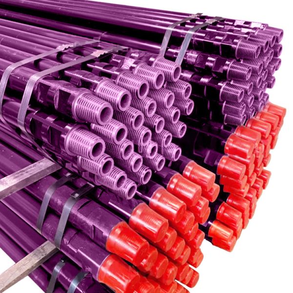 Threaded Drill Rod 89mm 3m Heat Treatment API Water Well Drill Pipe Mining Drill Rod