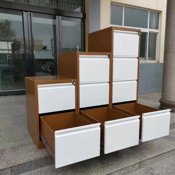 Cheap 2/3/4 Drawer Vertical File Cabinet H9.6" Steel Office Furniture for sale