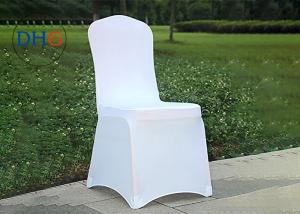 Fire Retardant White Universal Chair Covers Anti Static Soft Touching Insulated