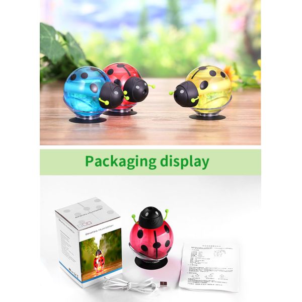 New design night light desk portable humidifier led light / decorative humidifier for car and indoor