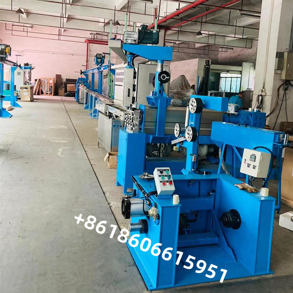 Electric Wire Production Cable Extrusion Line For PVC LDPE PP 50-200mm Wire