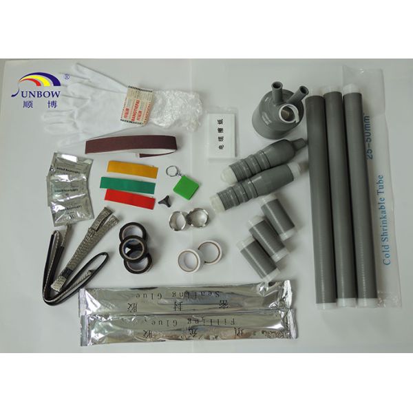 1-36 kV Cable Accessories Cold Shrink Termination Kits for Power Grid / Power Station
