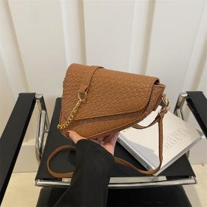 China HIGH SENSE FASHION SADDLE POPULAR SPRING/SUMMER BRAIDED SMALL BAG SIMPLE ALL-IN-ONE CROSSBODY BAG on sale