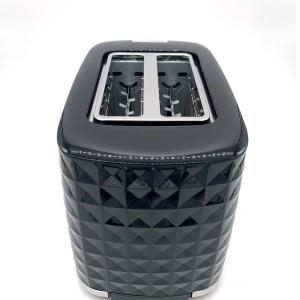 New design black housing 2 slice toaster toaster sandwich maker