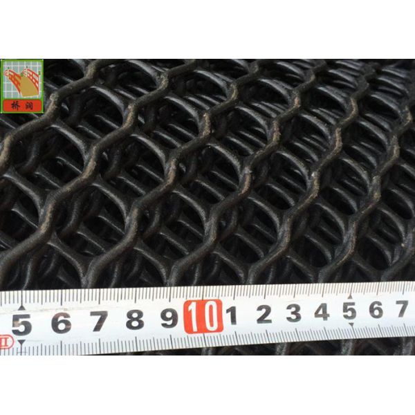 Black Hexagonal Extruded Plastic Netting , Extruded Plastic Netting, Temporary Plastic Poultry Fence, HDPE Material