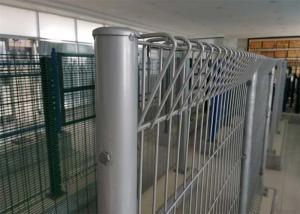 China OEM SSM Welded Wire Mesh Fence PVC Coated Palisade Security Fence on sale