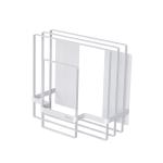 Magnetic Attraction Shower Rack With Towel Holder Wall Mounted Bathroom