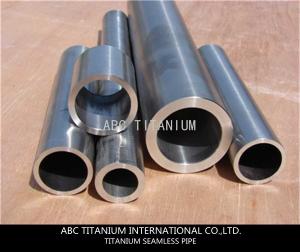 China titanium tube/titanium exhaust pipe wholesale/titanium capillary tube on sale