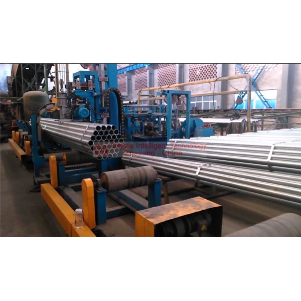 High Efficiency Steel Pipe Bagging Machine For Industrial Long Straight Packing