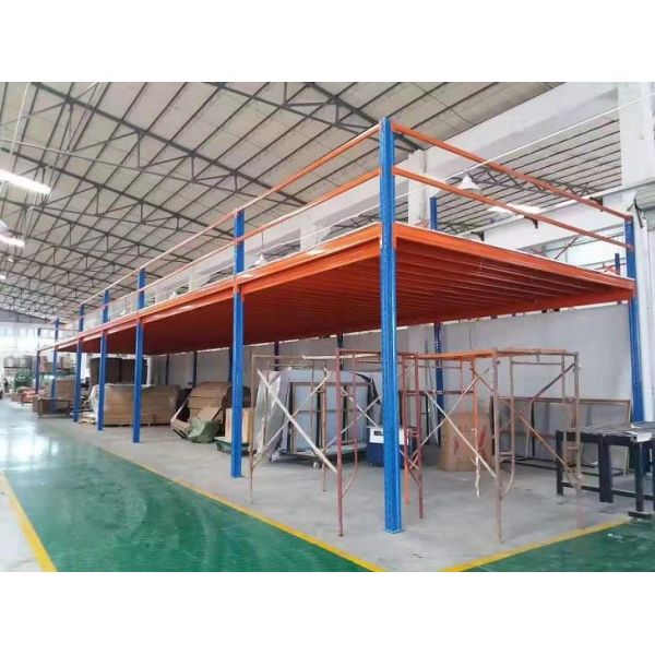 Highly Engineered Customizable Mezzanine Flooring Storage Rack