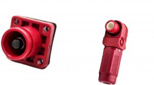 Best 12MM Battery Storage Connector Male Female Wire Connectors 250A Red Plug wholesale