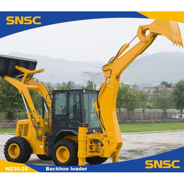 37KW 388H TW890 4 Wheel 580 Farms Core Motor Gearbox PLC World 4WD Excavator Loader Mini Tractor Backhoe