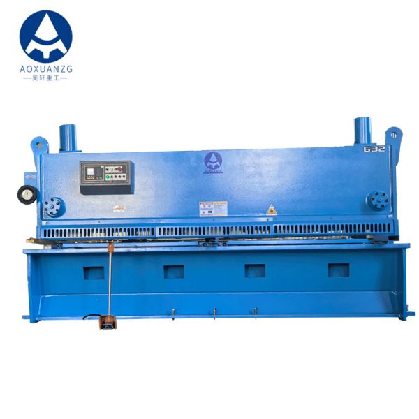 Hydraulic Guillotine Shear NC CNC Hydraulic Cutting Machine 6mm Precision Cutting