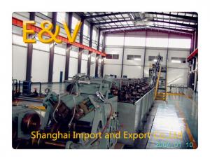 China 650kW Green 8mm Low - Oxygen Copper Continuous Casting Machine 15 tons/hr on sale