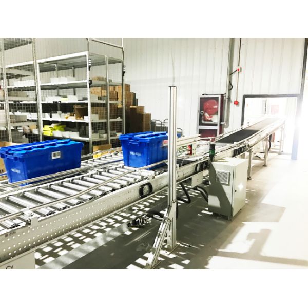 U-Turn Stacker Crane Curve Rail Type S/R Machine ASRS Automatic Storage And Retrieval System