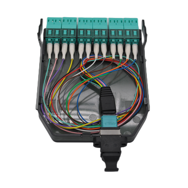 Single-Mode and Multimode LC/UPC LC APC Duplex Connectors Fiber MPO Cassette for FTTH